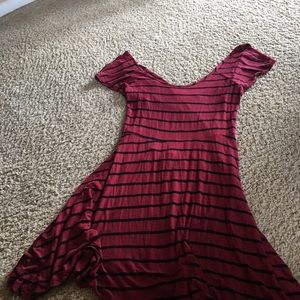 Burgundy Dress